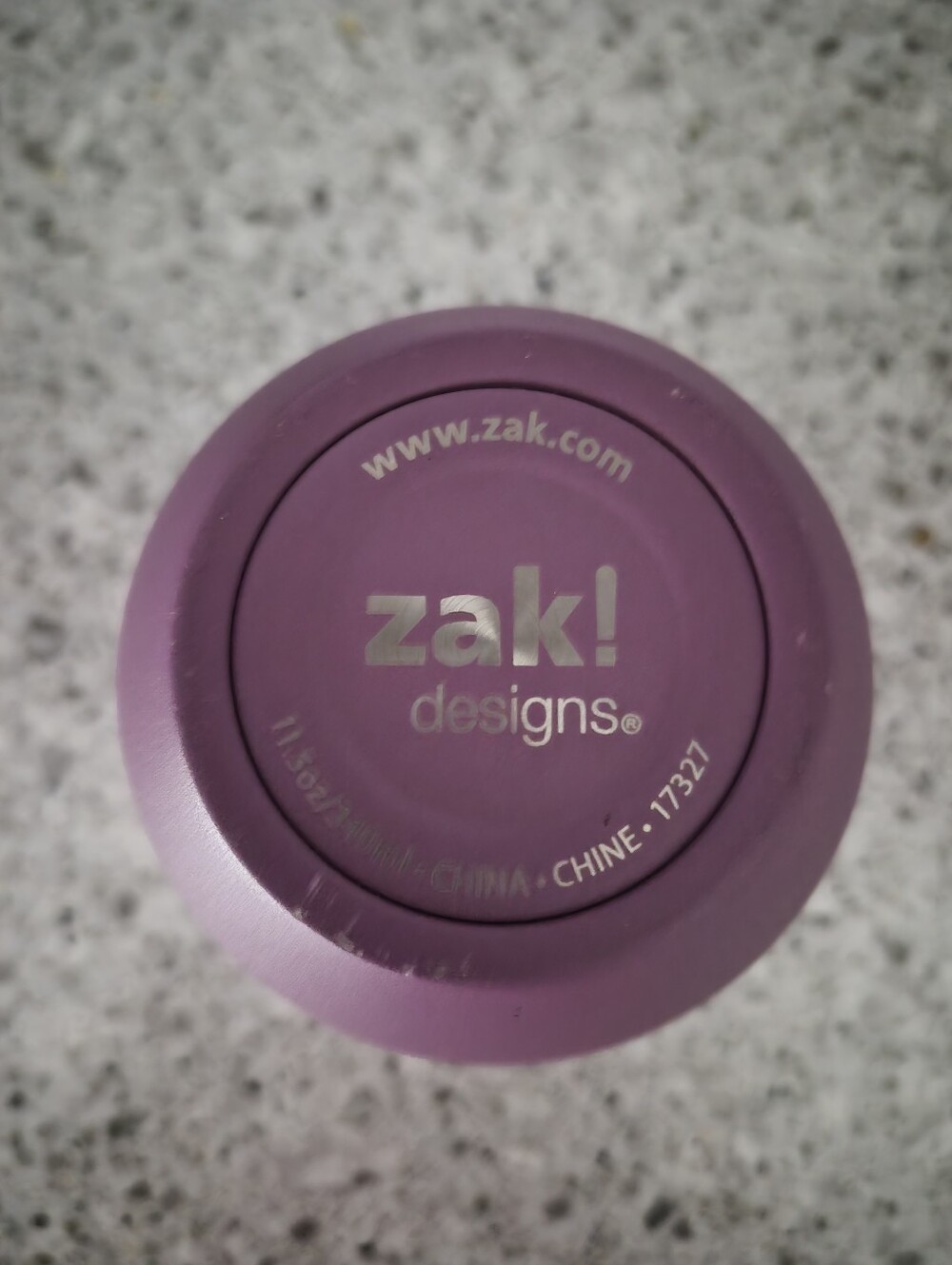 Wine Tumbler Purple Zak! With Lid - Picture 2 of 3